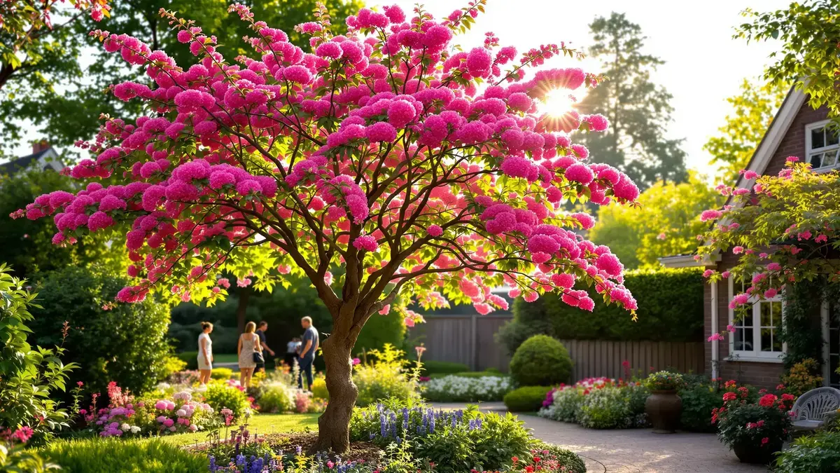Nederlanders omarmen massaal deze boom met roze bloemen om hun tuinen te verfraaien en hun erfgoed te waarderen